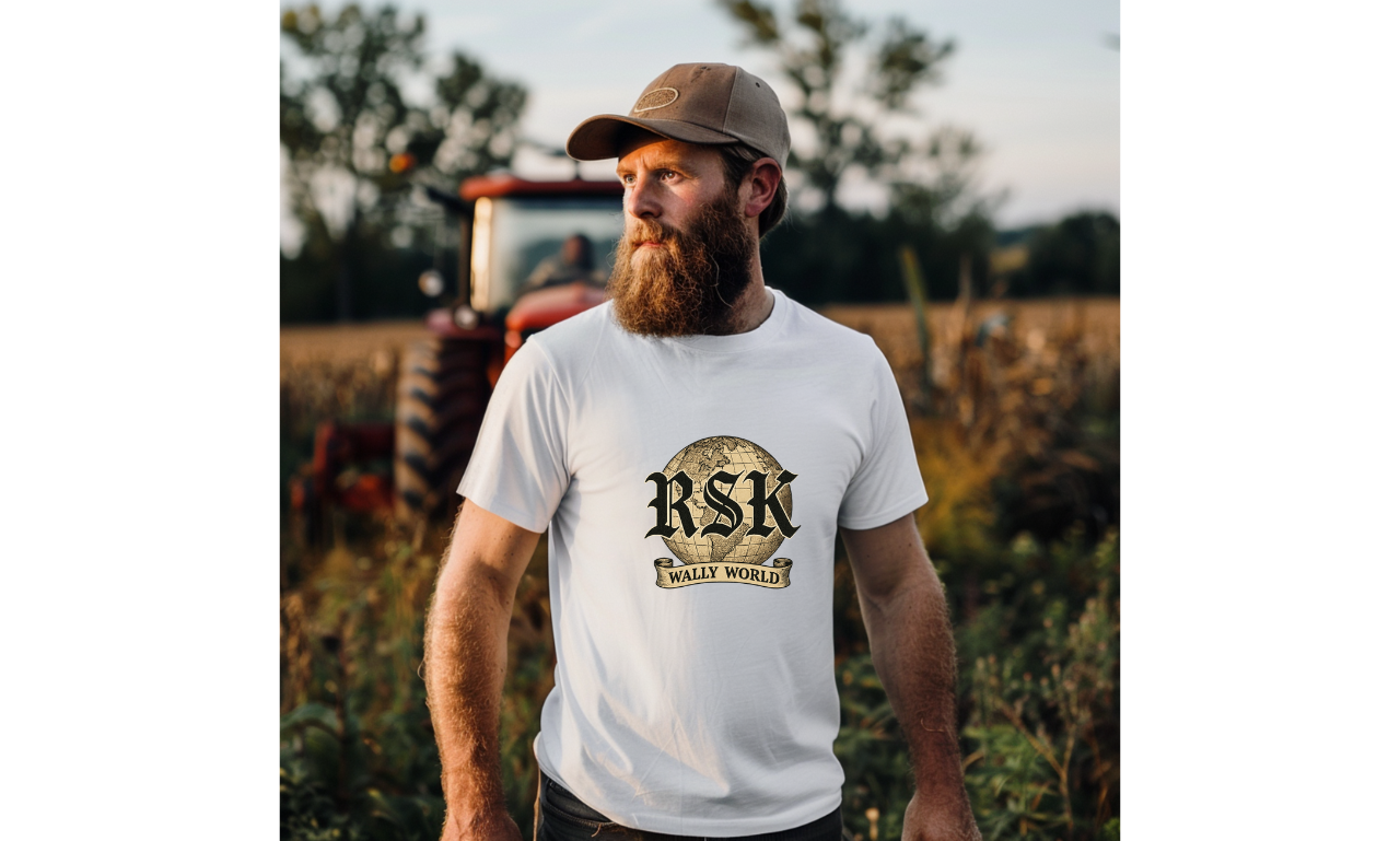 RSK Wally World Unisex T-Shirt – Premium Quality DTG Print Ready Cotton Tee